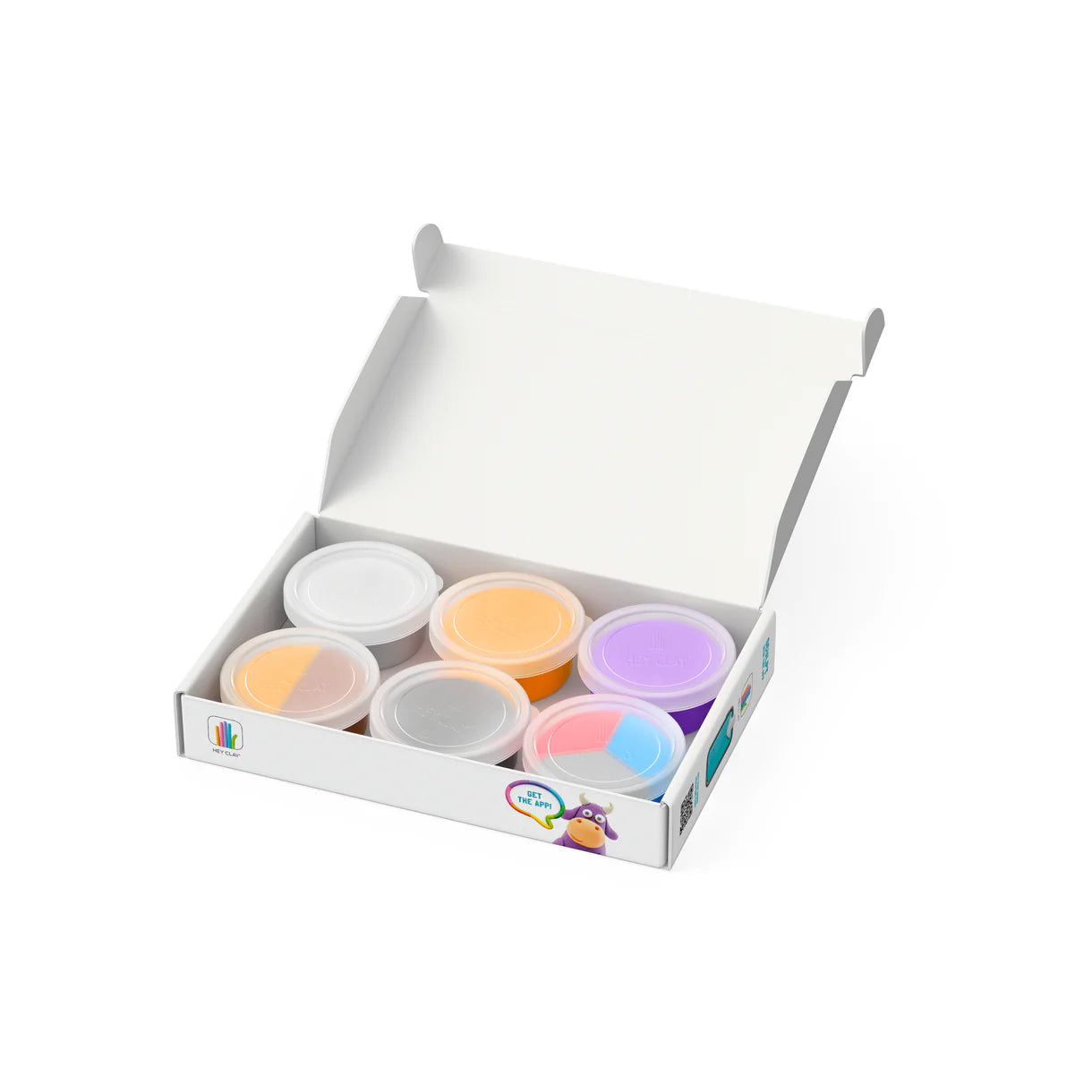 Hey Clay 6 Pack - Animals (Cow, Sheep, Doggie)