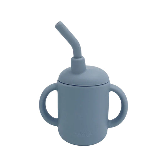 Silicone Mushroom Cup - Pewter