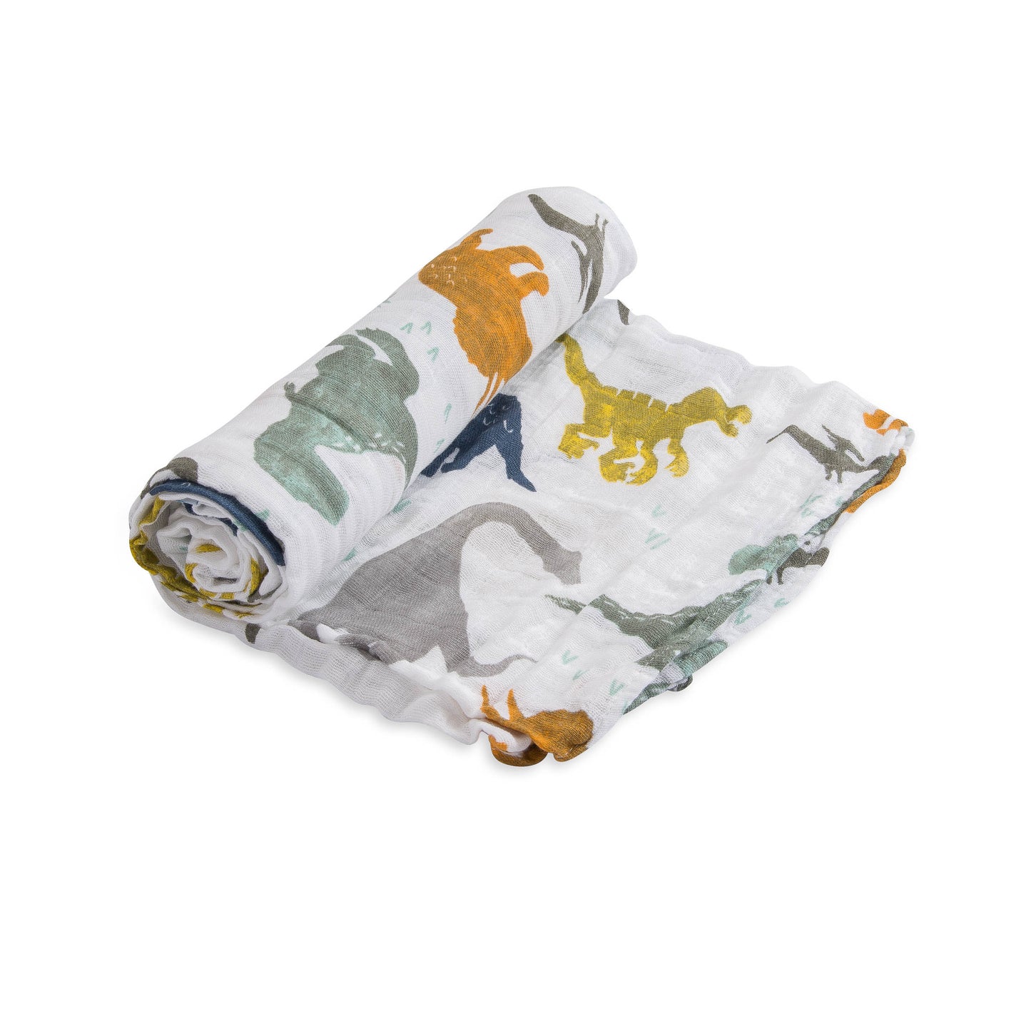 Cotton Muslin Swaddle - Dino Friends