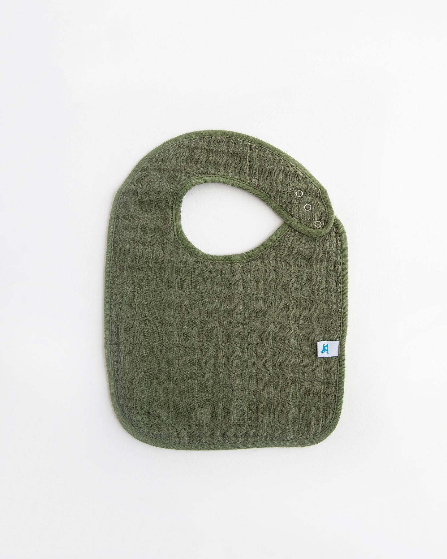 Muslin Classic Bib 3 pack - Fern
