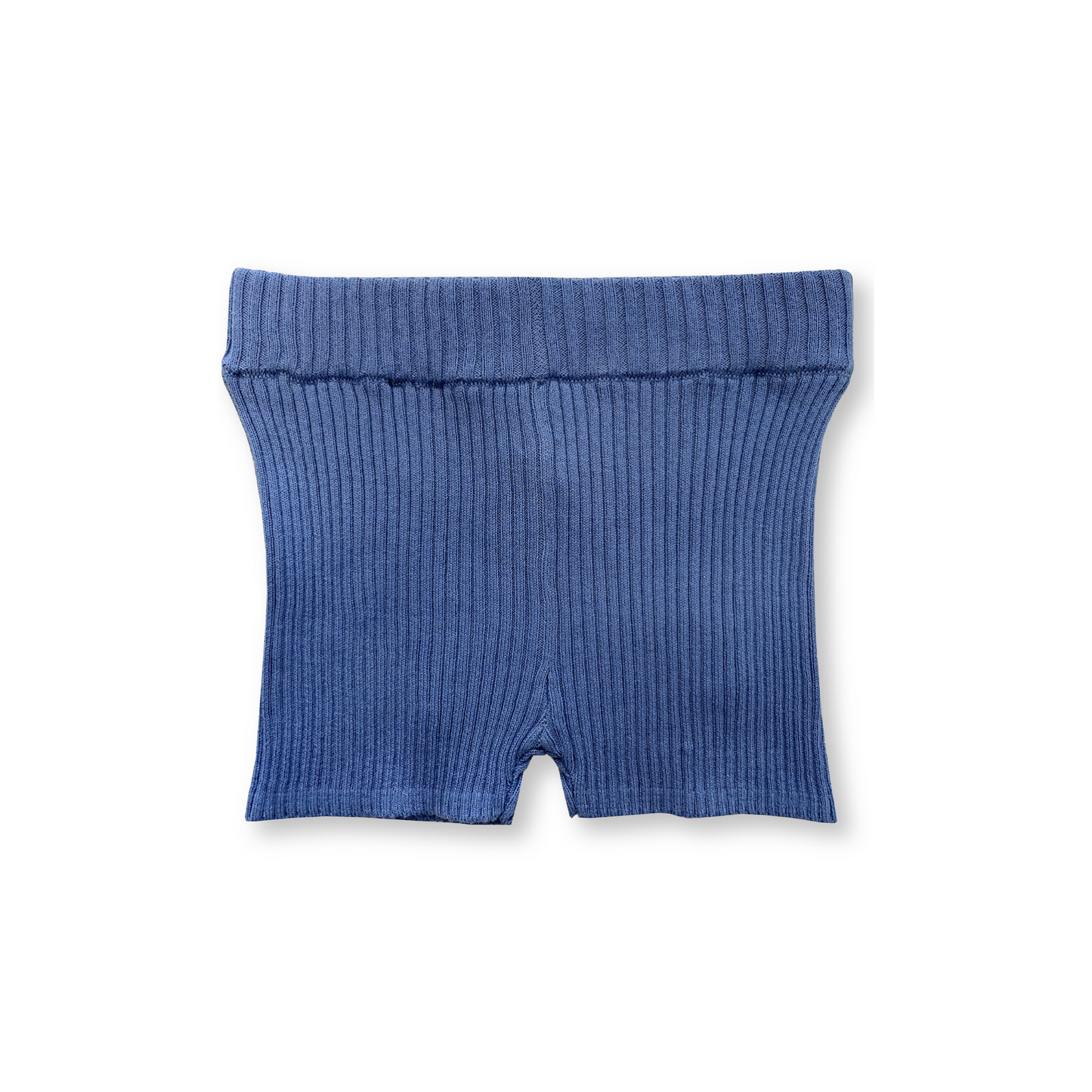 Ribbed Bike Short - Ocean