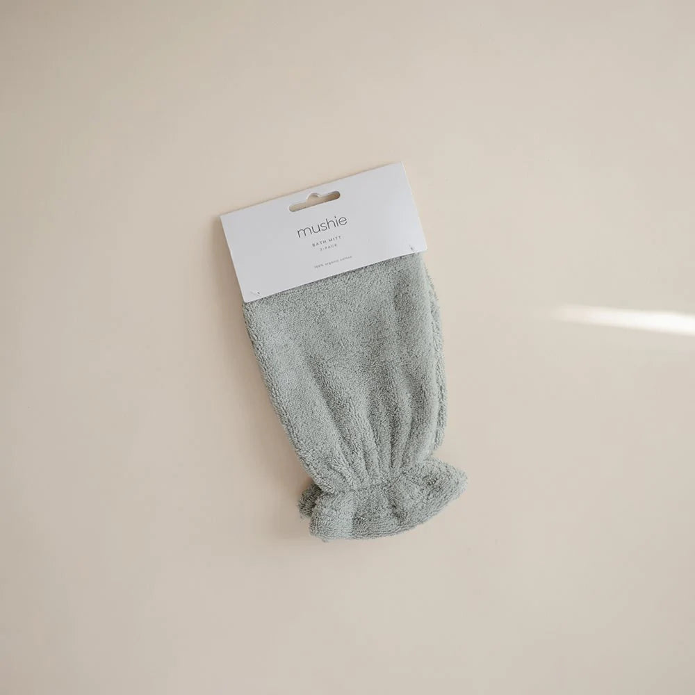 Bath Mitt 2 Pack - Moss